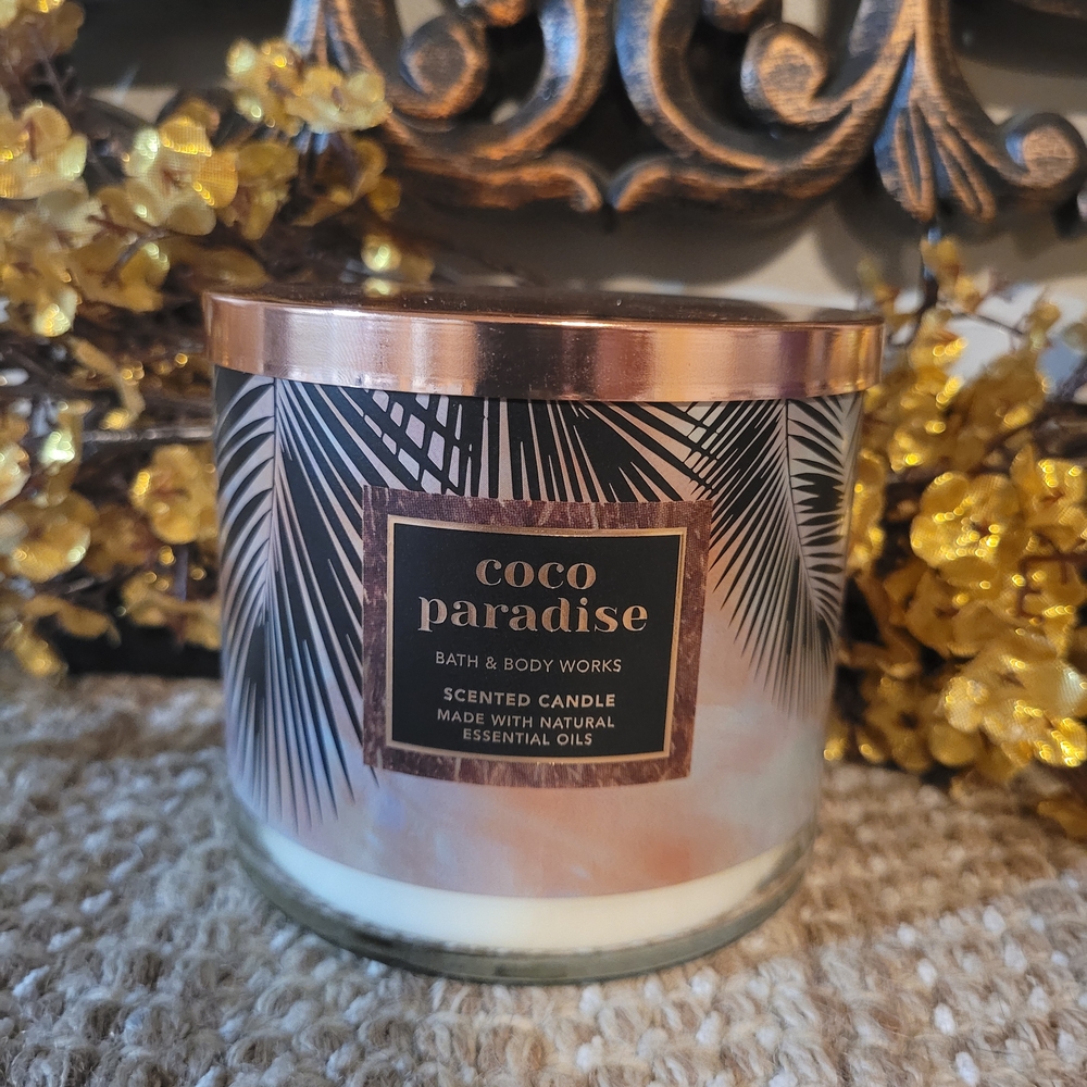 Coco Paradise Scented Candle